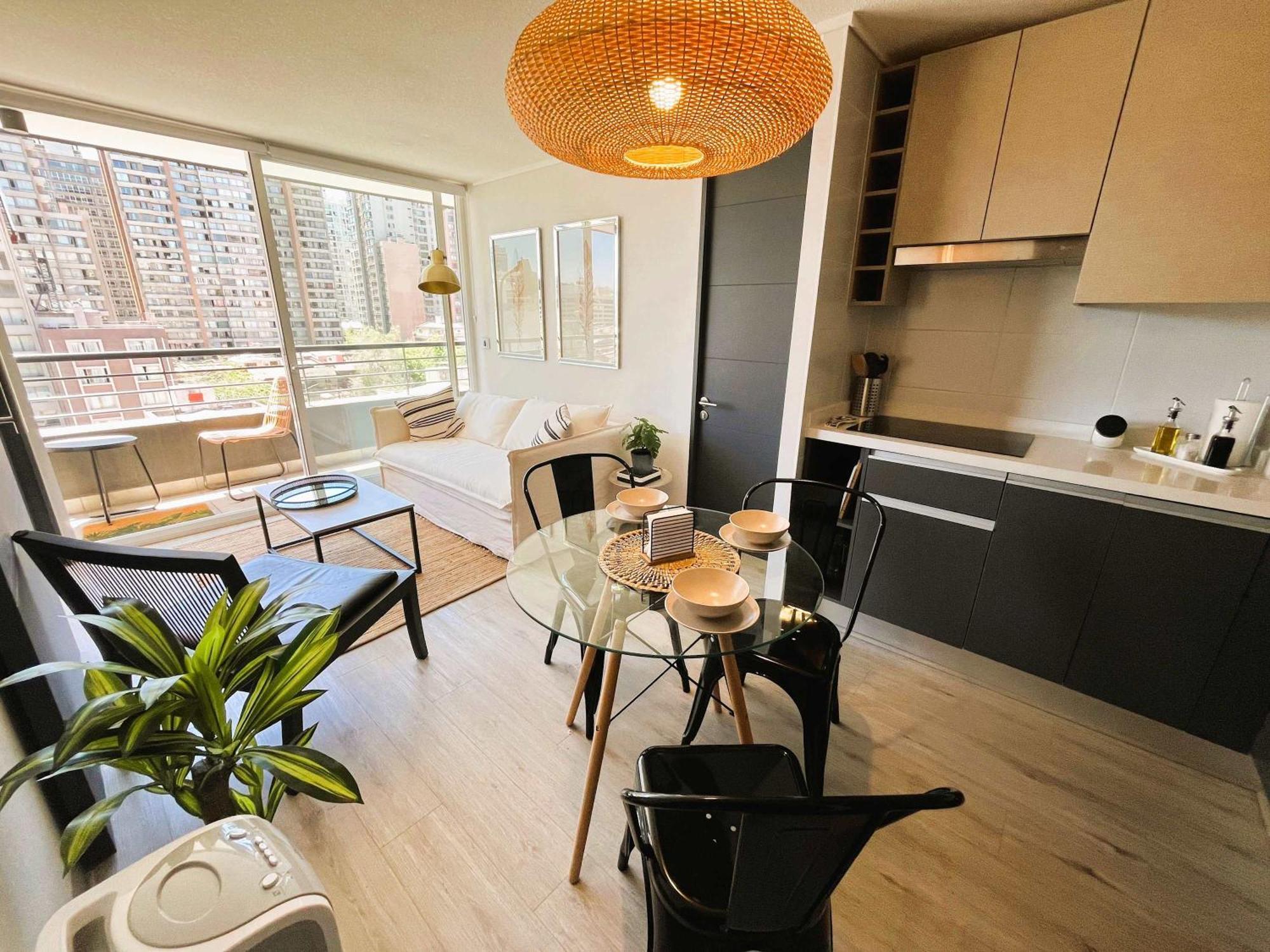 Hom 2d2b 3pax Cerca Del Metro Santa Lucia Sr409 Apartamento